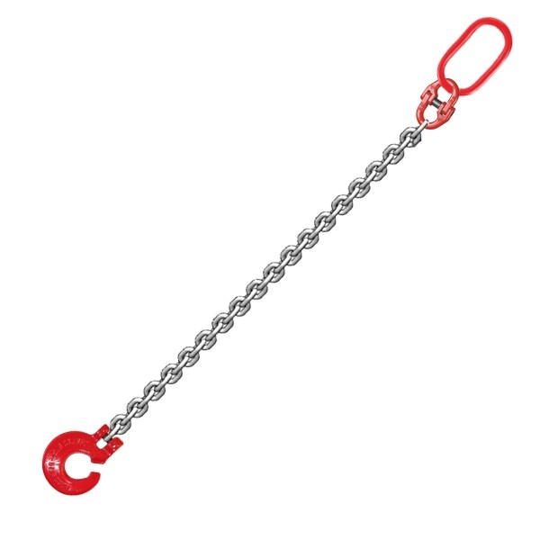 G8 Rückekette "Warrior" - Rundstahl verzinkt (6-10mm)