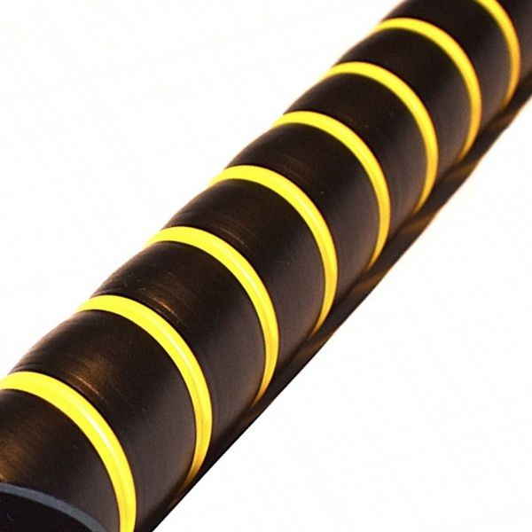 Kunststoffwendel-Schlauschutz schwarz-gelb (12,5-90mm)